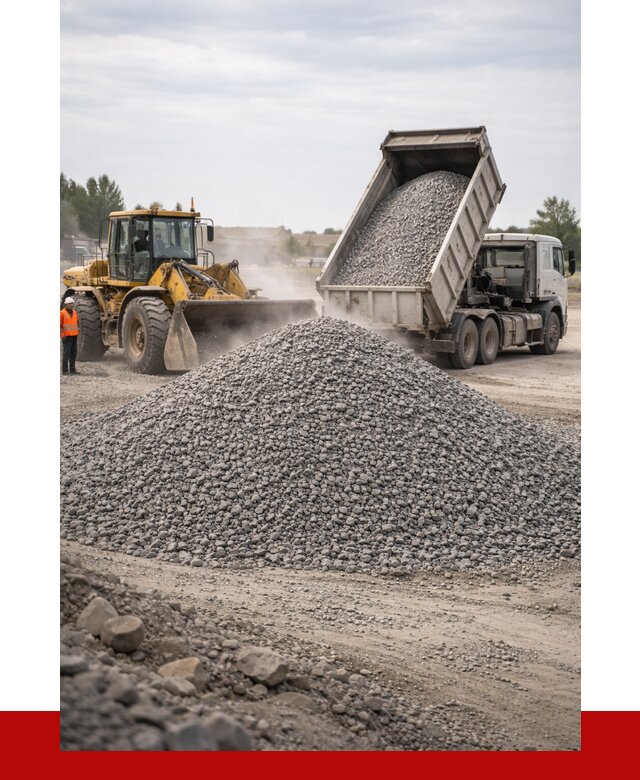 Купить щебень с доставкой в Дивногорске от 2528 руб. | ПРОНЕРУДДвн