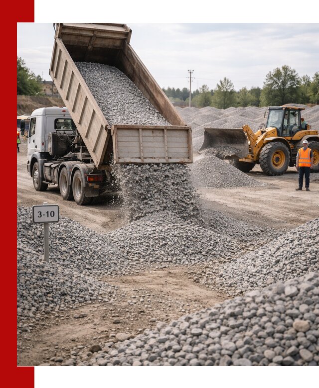 Гранитный щебень фракции 3–10: доставка и продажа в Дивногорске