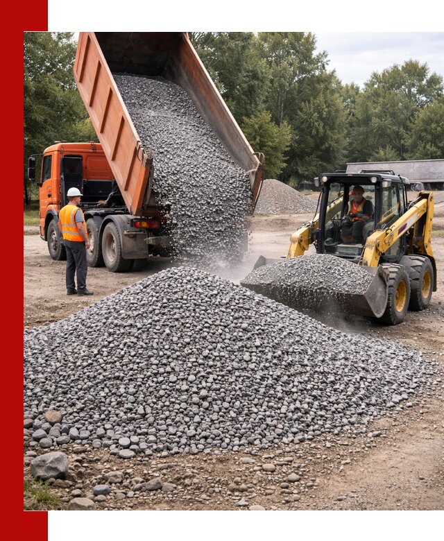 Купить гранитный щебень фракции 5–10 в Дивногорске с доставкой