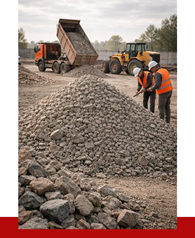 Гранитный щебень фракция 40-70 в Дивногорске от 2528 руб ПРОНЕРУДДвн