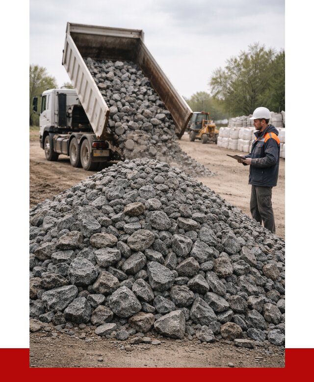 Гранитный щебень фракция 100-200 в Дивногорске от 4246 р. ПРОНЕРУДДвн