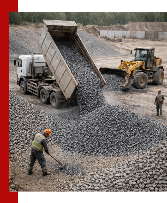 Щебень габбро-диабаз фр. 5-20 с доставкой в Дивногорске