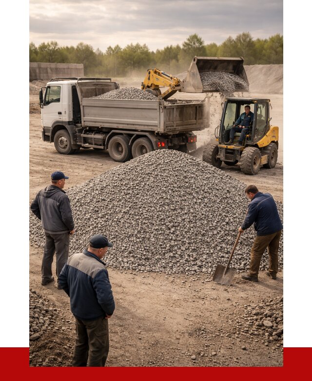 Гравийный щебень фракция 5-20 в Дивногорске от 2426 р. ПРОНЕРУДДвн