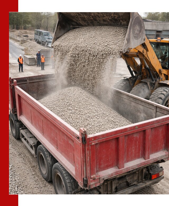 Купить известняковый щебень фракции 0-5 с доставкой в Дивногорске