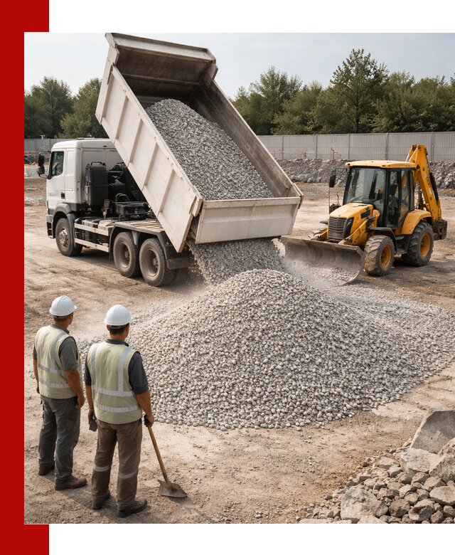 Купить известняковый щебень фракции 5–10 мм с доставкой в Дивногорске