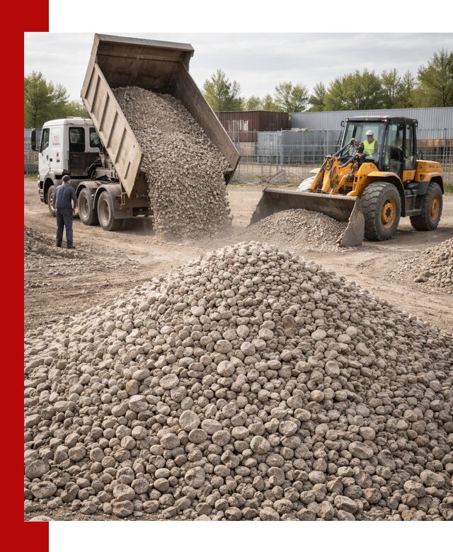 Доломитовый щебень фракции 20–41 с доставкой в Дивногорске