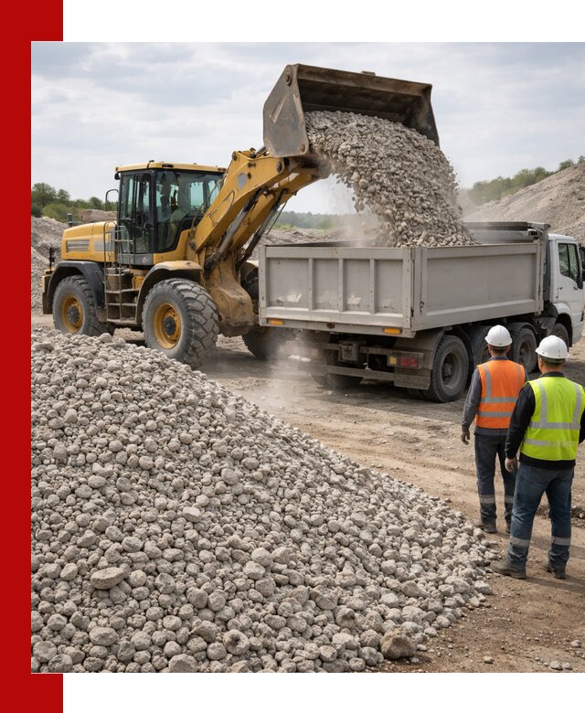 Доломитовый щебень фракция 40–71 доставка и продажа в Дивногорске