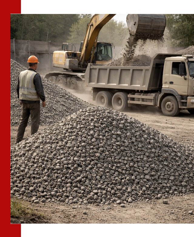 Шлаковый щебень фракция 5-20 с доставкой в Дивногорске