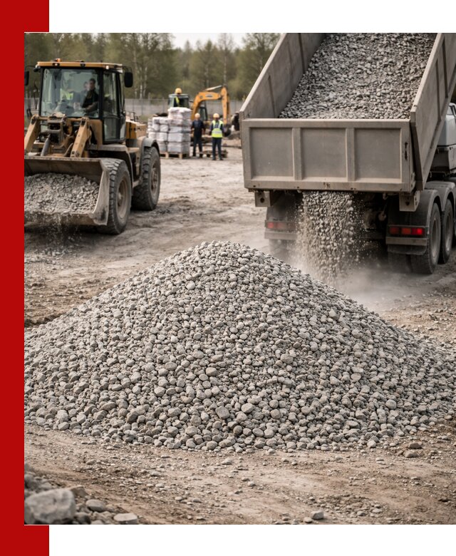 Вторичный щебень фракции 5-20 в Дивногорске — доставка и продажа крупнотоннажно