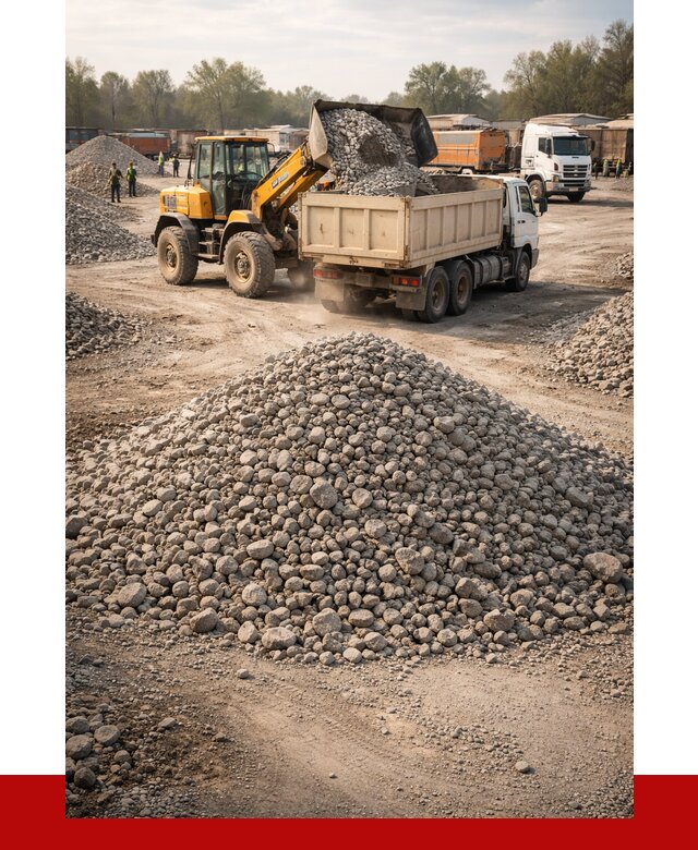 Вторичный щебень фракция 40-70 в Дивногорске от 1759 р, ПРОНЕРУДДвн