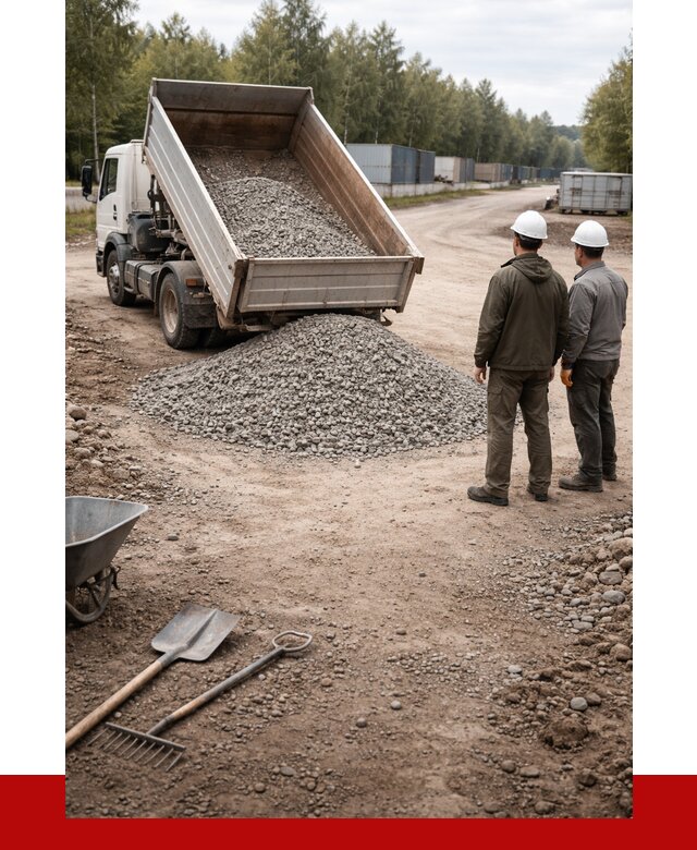 Бетонный щебень фракция 5-20 в Дивногорске от 3235 р., ПРОНЕРУДДвн