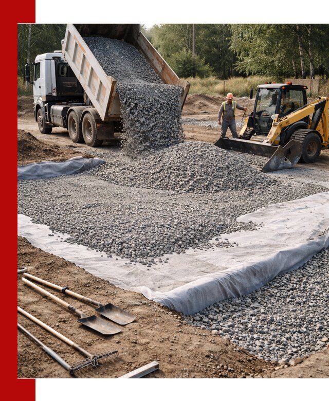 Щебень для фундамента с доставкой в Дивногорске