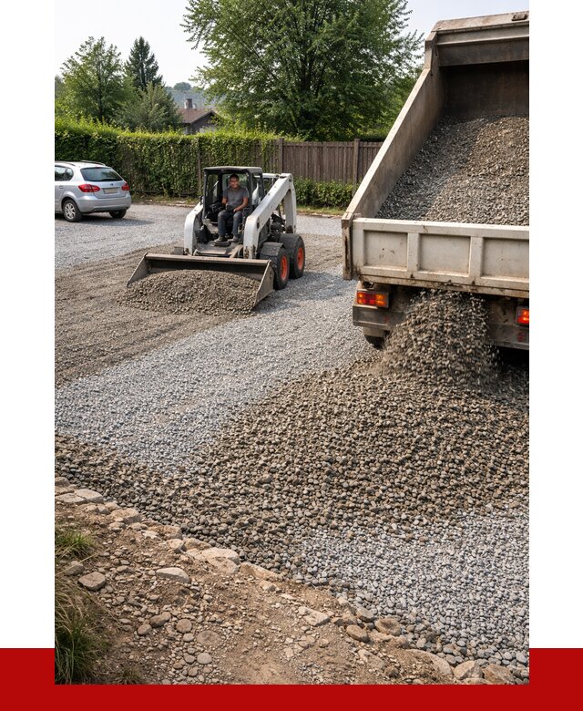 Щебень для парковки в Дивногорске с доставкой от 1213 р.| ПРОНЕРУДДвн