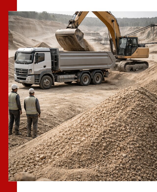 Карьерный крупнозернистый песок с доставкой в Дивногорске