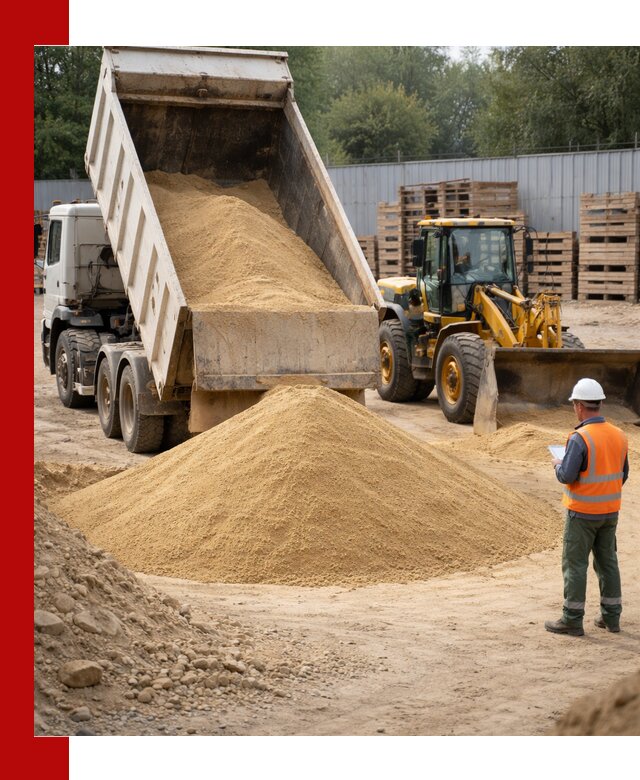 Доставка карьерного мелкозернистого песка в Дивногорске