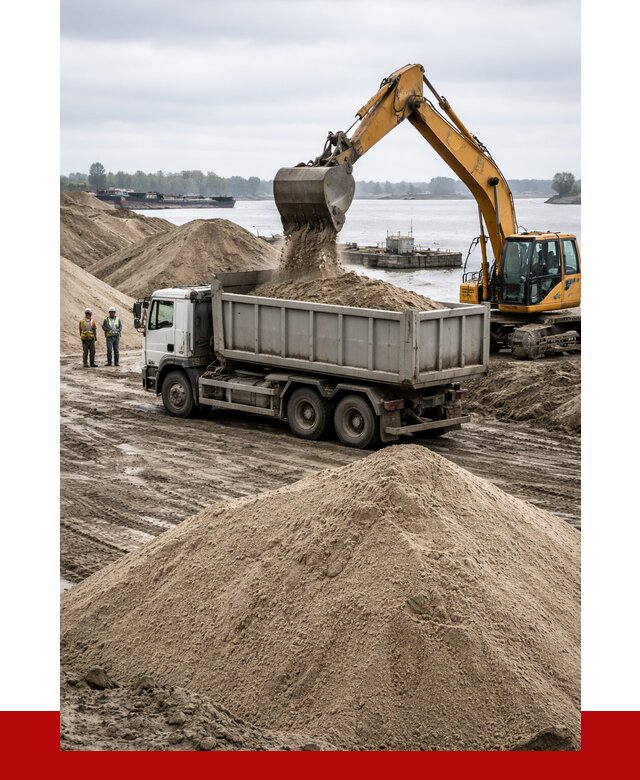 Купить речной песок навалом в Дивногорске от 1820 р., ПРОНЕРУДДвн