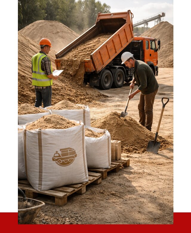 Строительный песок в Дивногорске от 2224 р. с доставкой, ПРОНЕРУДДвн