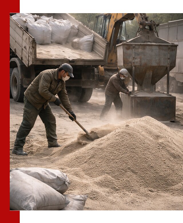 Кварцевый песок для пескоструя в Дивногорске — доставка и качество