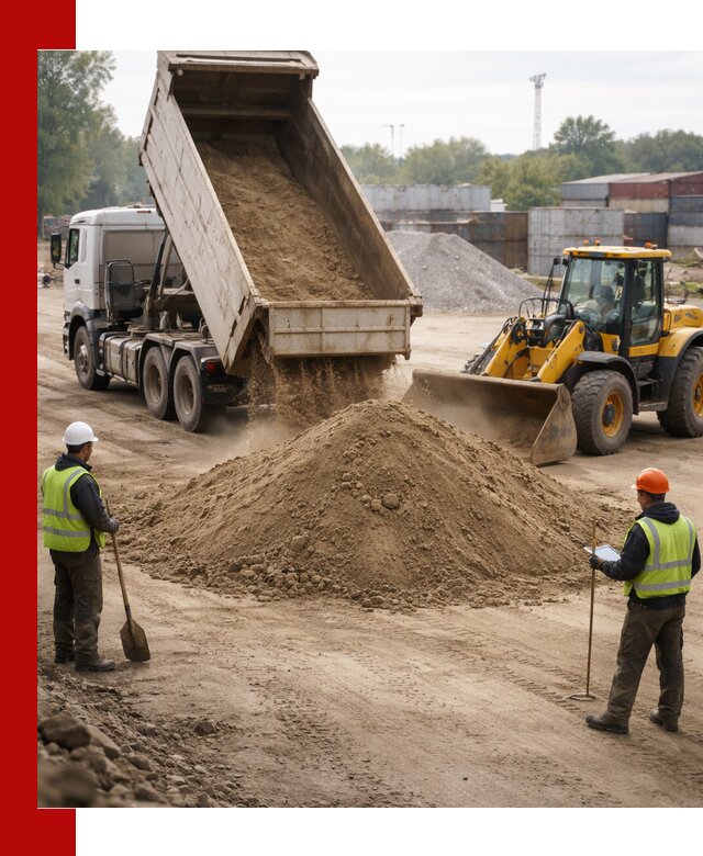 Доставка и продажа пескогрунта оптом и в розницу в Дивногорске