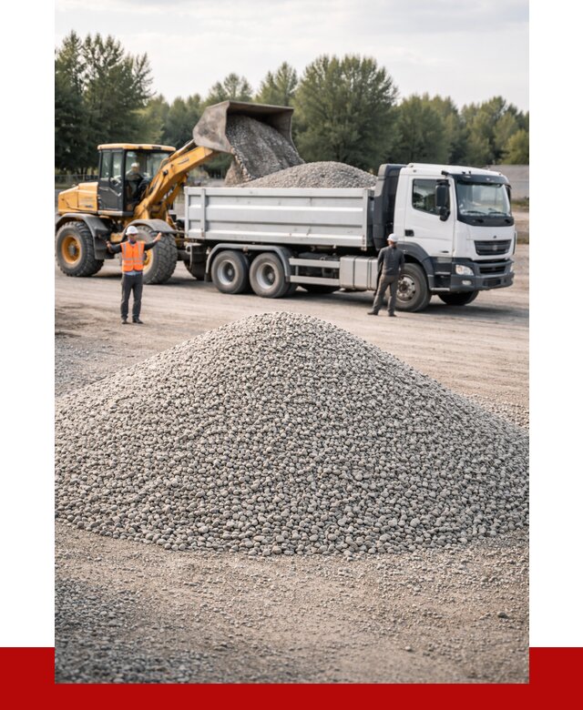 Купить мытый гравий в Дивногорске от 3539 р, доставка ПРОНЕРУДДвн