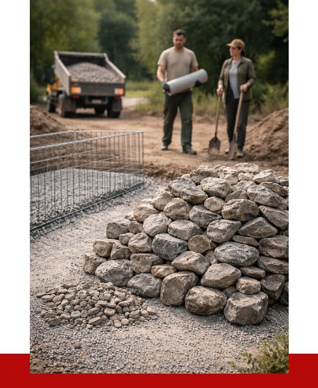 Камень для габионов фракция 100-200 в Дивногорске от 4853 р. | ПРОНЕРУДДвн