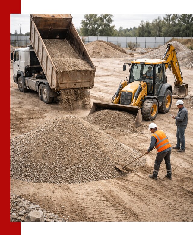 Поставка и доставка ПГС С4 в мешках и самосвалах в Дивногорске