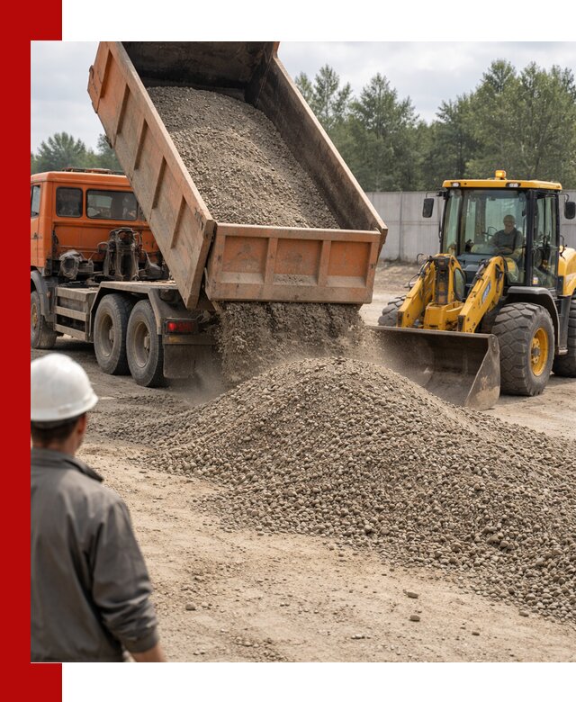 Доставка щпс С8 самосвалами в Дивногорске от производителя