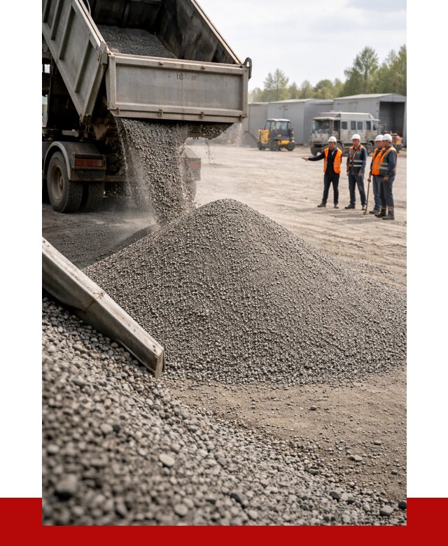 Гравийный отсев 0-5 в Дивногорске от 1213 р. с доставкой | ПРОНЕРУДДвн