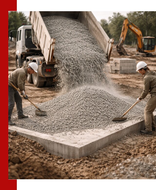 Доставка и продажа отсева для бетона в Дивногорске