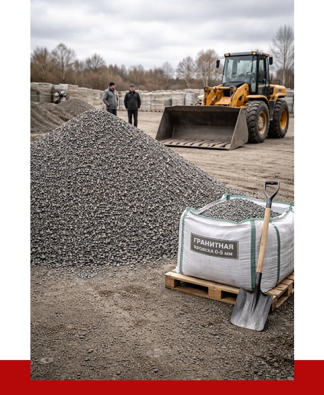 Купить гранитную крошку в Дивногорске от 4853 р. с доставкой | ПРОНЕРУДДвн