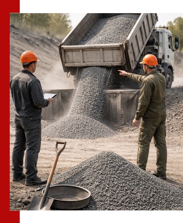 Гранитная крошка фракция 2-5 доставка в Дивногорске
