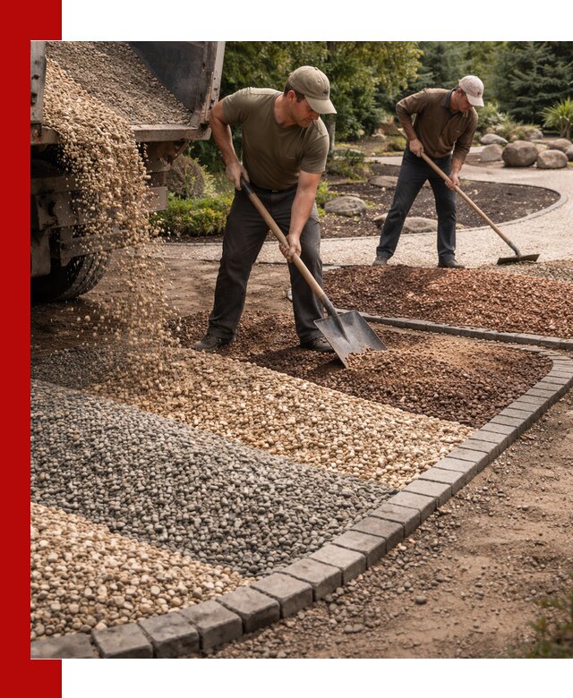 Декоративная крошка для ландшафта в Дивногорске — продажа и доставка