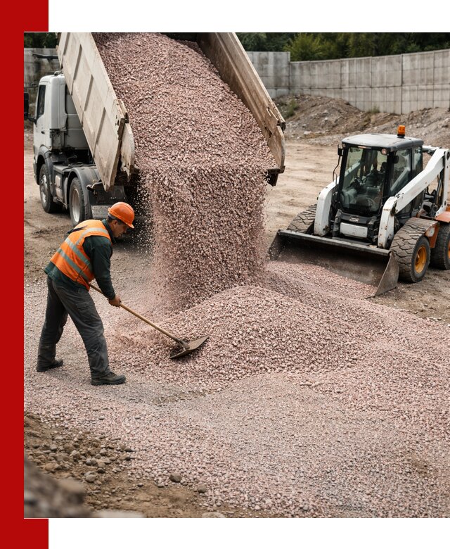 Крошка розовый гранит с доставкой в Дивногорске от производителя