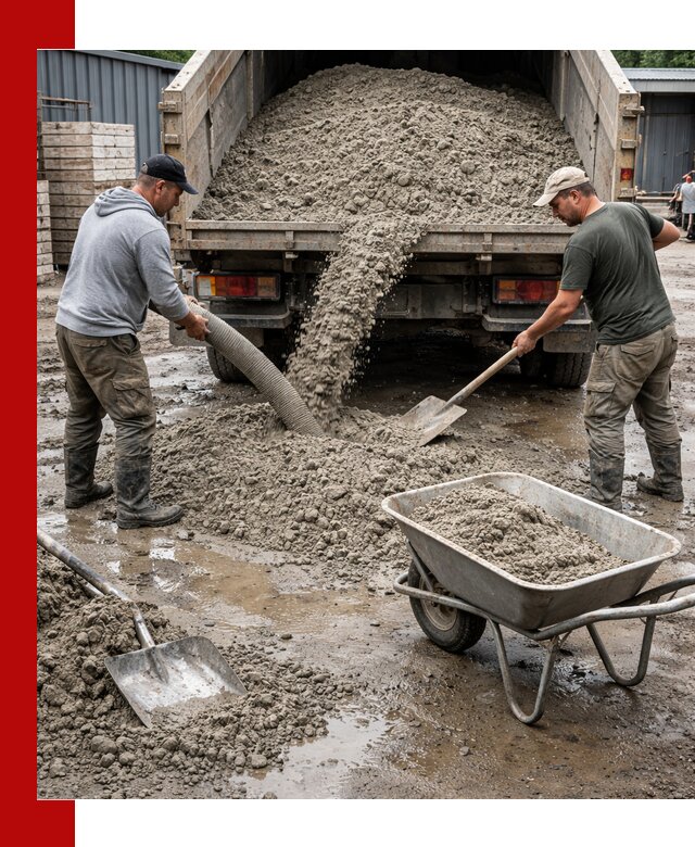 Цементно-песчаная смесь М150 доставка в Дивногорске