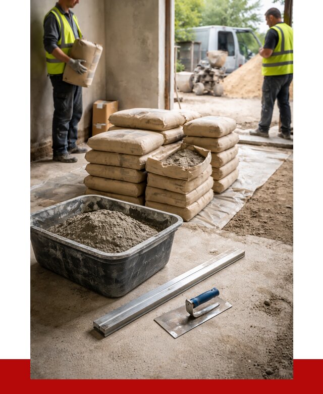 Купить сухую смесь для стяжки в Дивногорске от 4550 р. | ПРОНЕРУДДвн