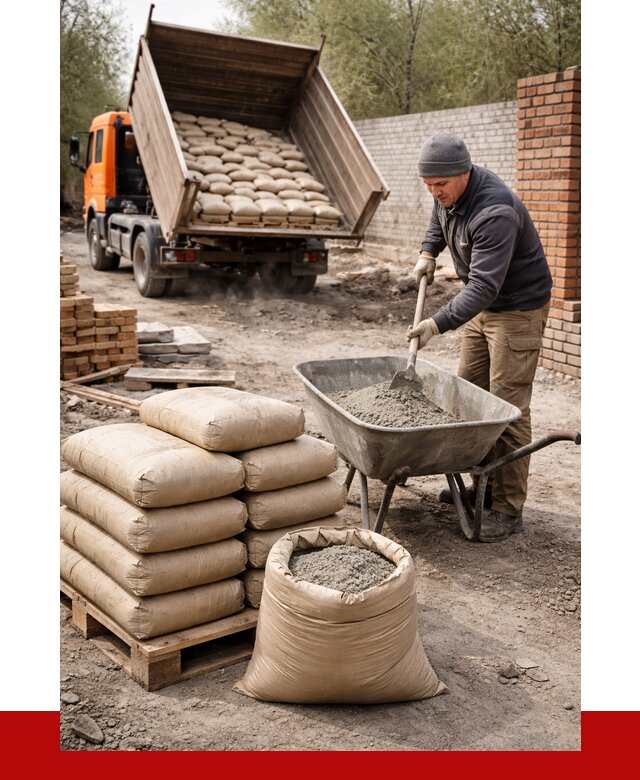 Купить сухую смесь для кладки в Дивногорске от 1213 р. | ПРОНЕРУДДвн