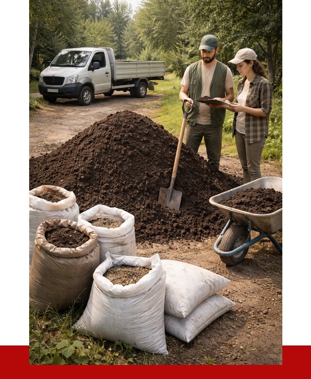 Купить грунт с доставкой в Дивногорске от 4550 р. за м3 | ПРОНЕРУДДвн