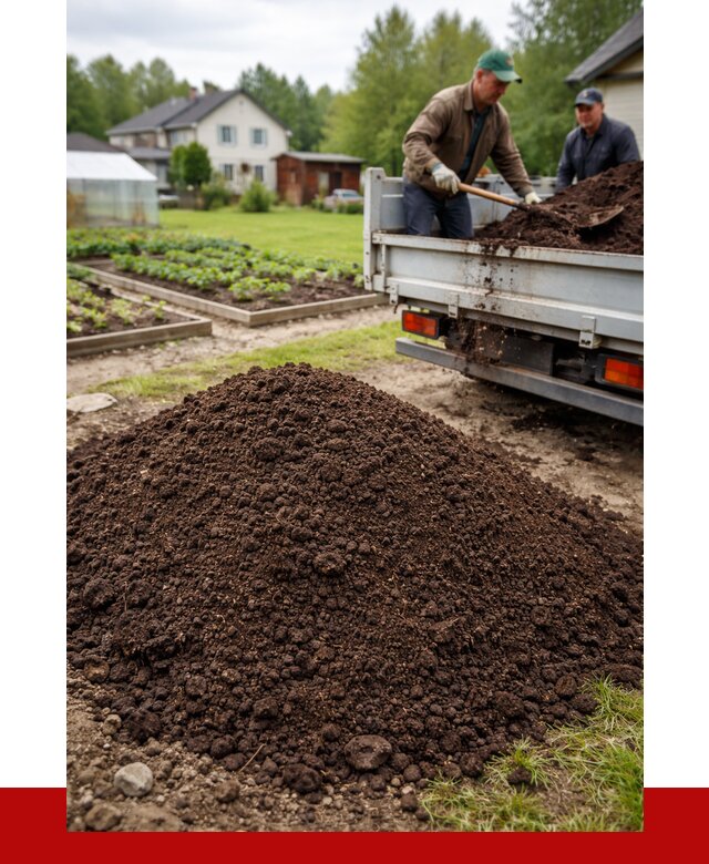 Плодородный грунт в Дивногорске с доставкой от 4246 р. | ПРОНЕРУДДвн