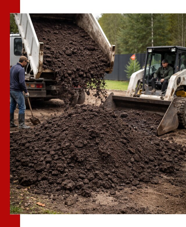 Плодородный грунт с доставкой в Дивногорске для садов и огородов