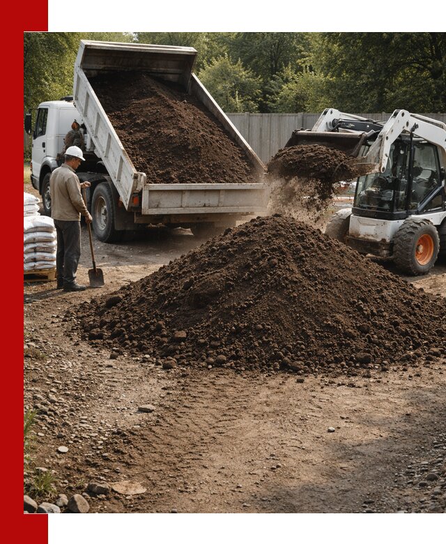 Доставка растительного грунта в Дивногорске от производителя оптом и в розницу
