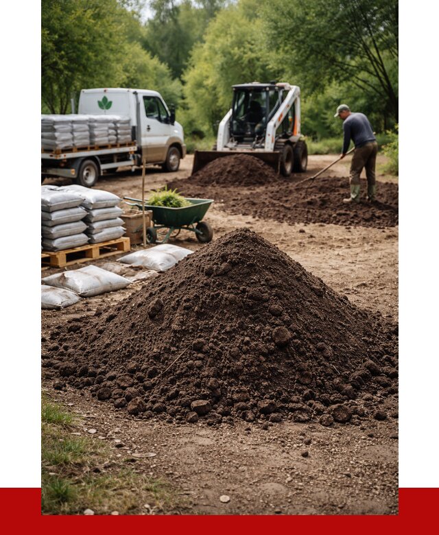 Грунт для озеленения с доставкой в Дивногорске от 1820 р. | ПРОНЕРУДДвн