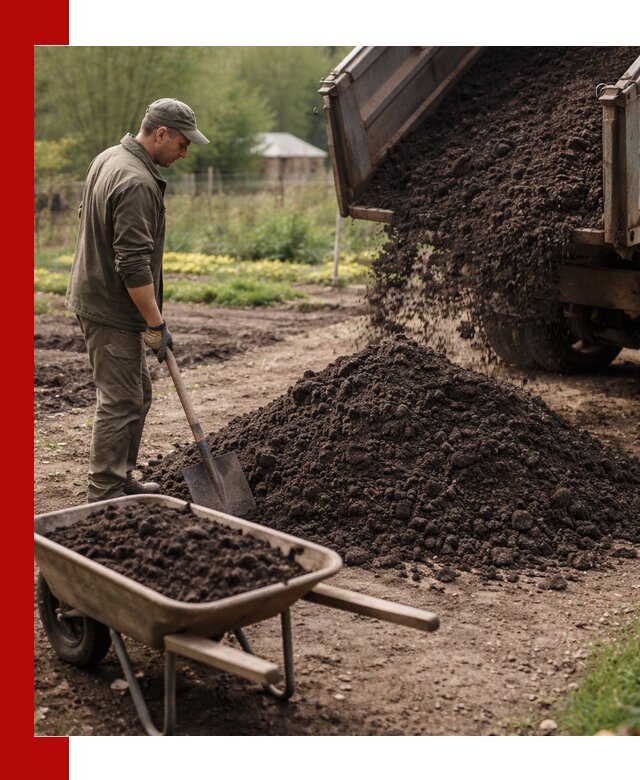 Доставка качественной земли для огорода в Дивногорске