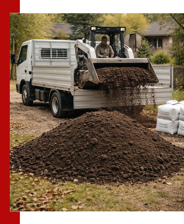 Доставка садовой земли в больших объёмах в Дивногорске