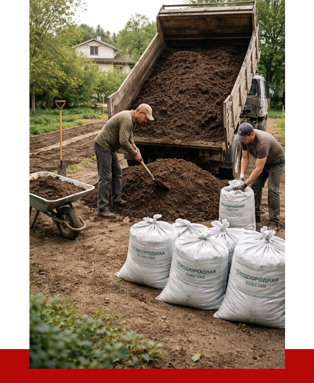 Плодородная смесь в Дивногорске от 4246 р./куб с доставкой | ПРОНЕРУДДвн