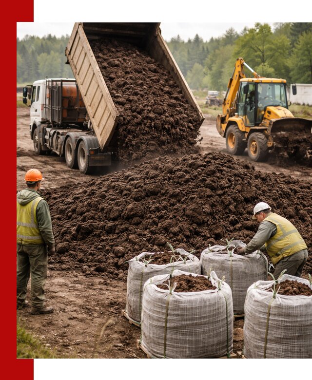 Доставка нейтрального торфа в Дивногорске оптом и в розницу