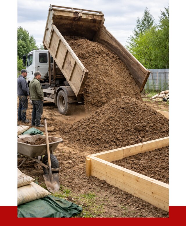 Торфо песчаная смесь в Дивногорске с доставкой от 1870 р. | ПРОНЕРУДДвн