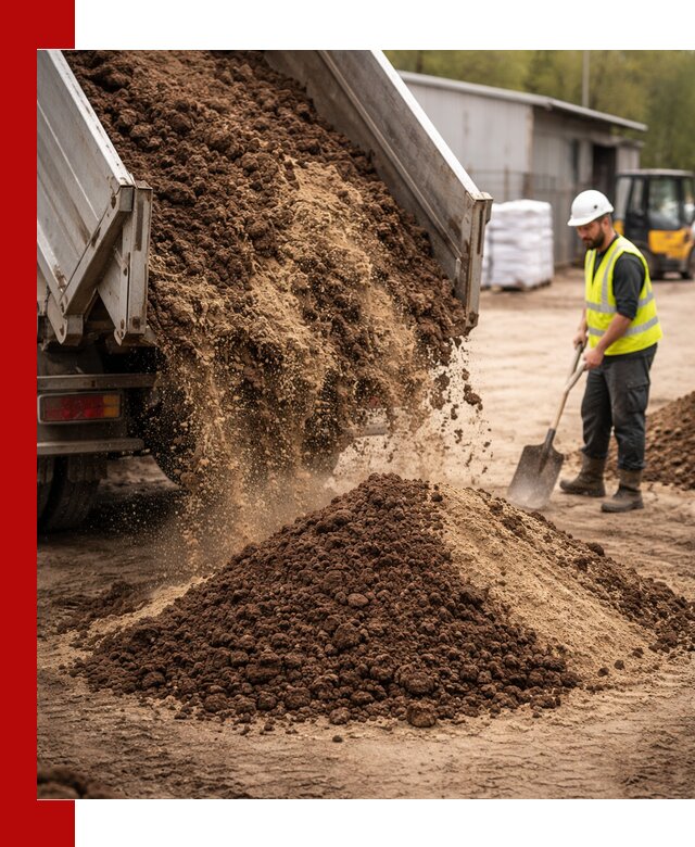 Доставка торфо-песчаной смеси в Дивногорске для строительства и озеленения