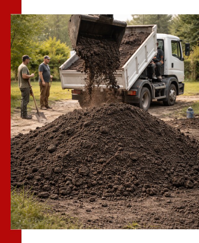 Доставка и продажа чернозема в Дивногорске оптом и в розницу