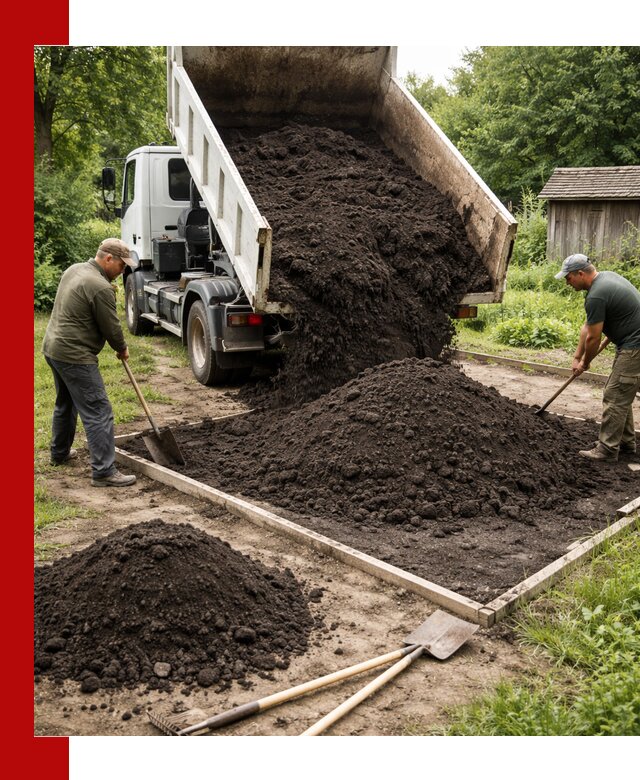 Купить чистый чернозем для огорода с доставкой в Дивногорске