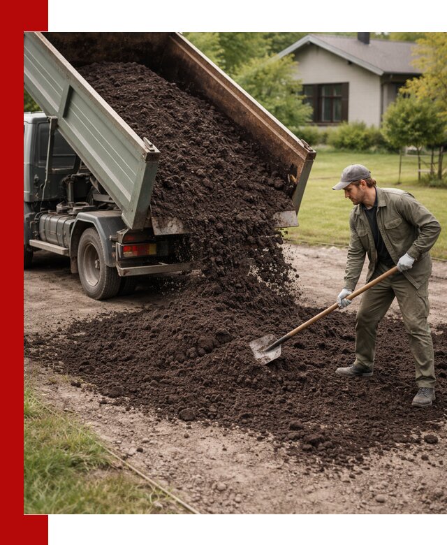 Чернозем для газона с доставкой в Дивногорске быстро и качественно